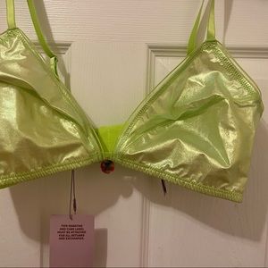 savage X fenty neon bra